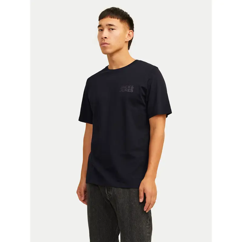 T-shirt Corp Logo 12151955 Nero Standard Fit