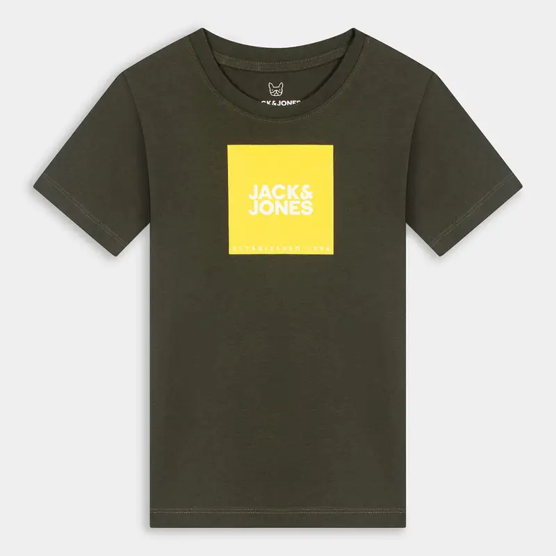 T-shirt Jack&jones da Bambino, verde