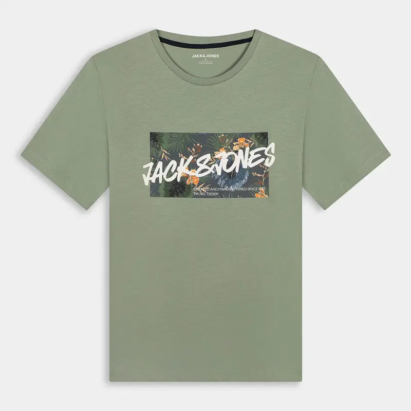 JACK & JONES T-shirt Uomo Verde 2501848