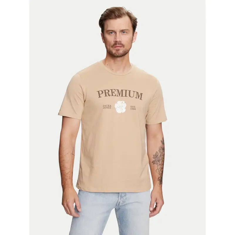 JACK & JONES T-shirt Marrone 3204502