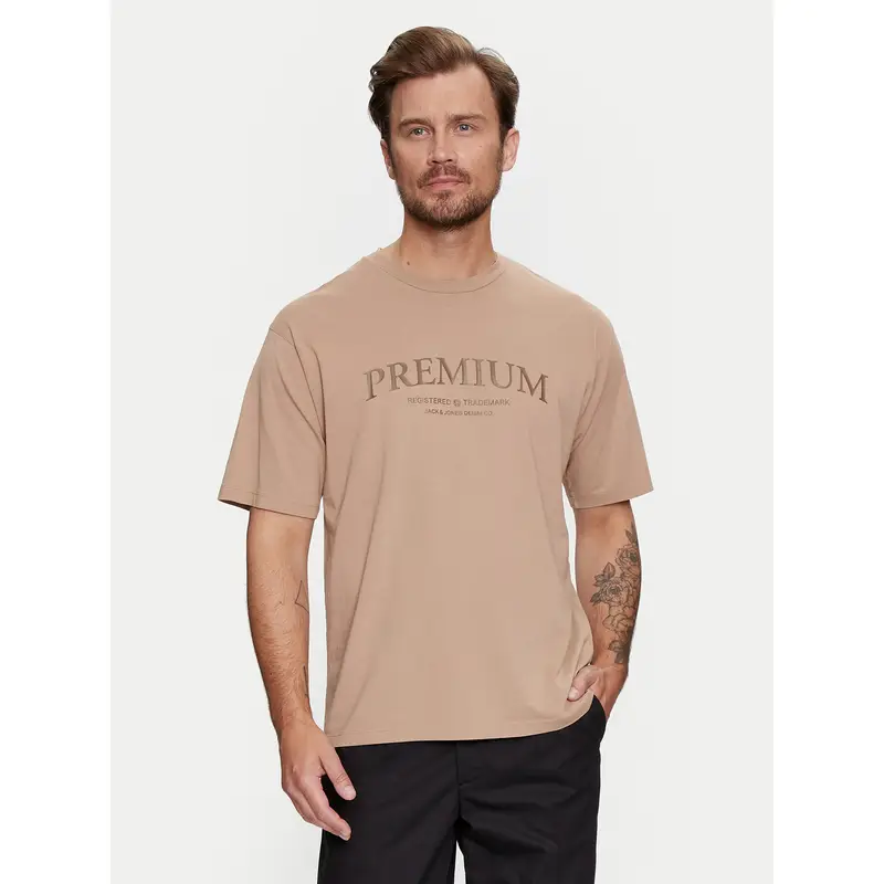 JACK & JONES T-shirt Marrone 3204490