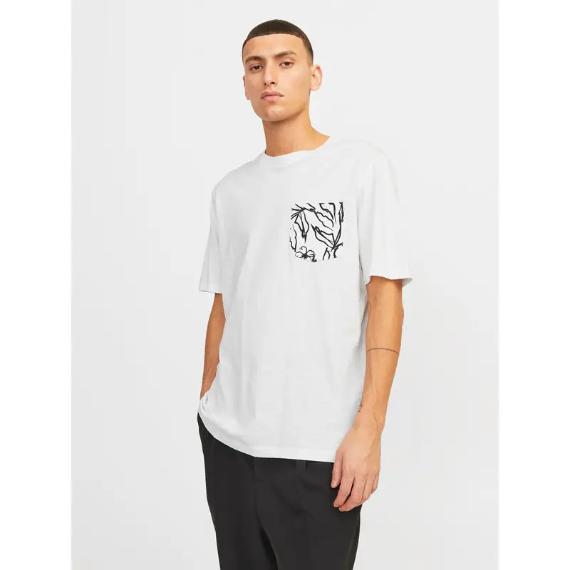 JACK & JONES T-shirt Bianco 4110950