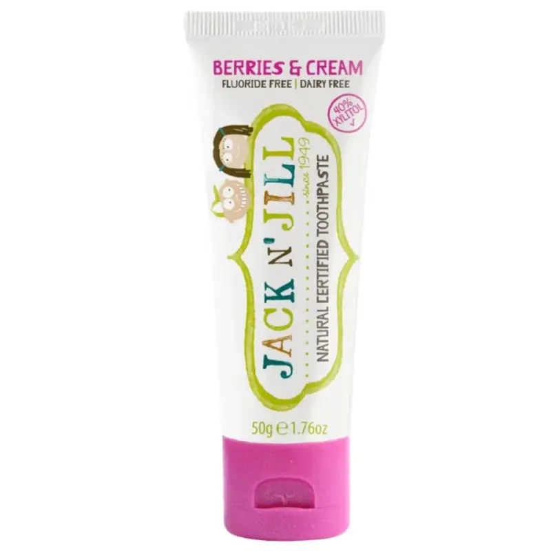 Jack n jill Dentifricio Naturale Bacche e Crema (50 g)