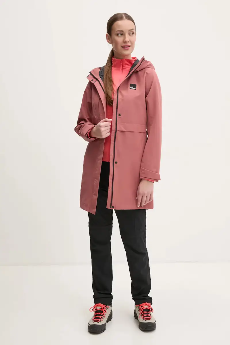 felpa da sport Prelight colore arancione con applicazione A63790 miniatura 2