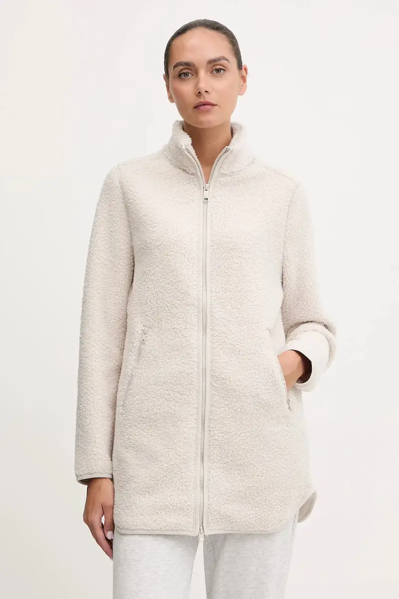 felpa in pile HIGH CURL colore beige A65074