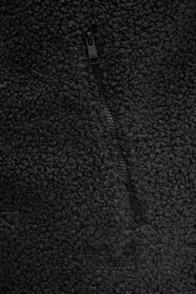 felpa in pile HIGH CURL colore nero A65074 miniatura 5