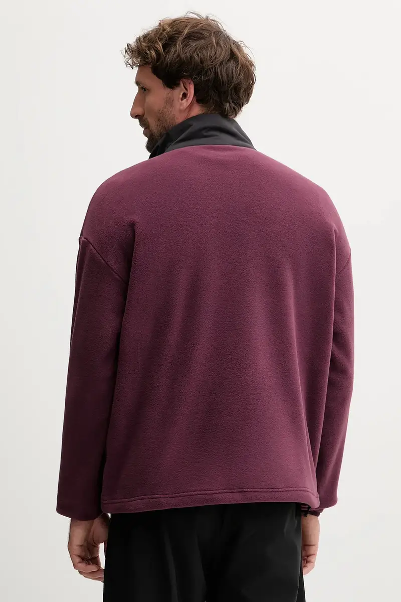 felpa in pile SUMETRO uomo colore violetto A64109 miniatura 3
