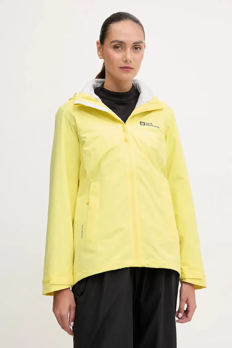 giacca da esterno Moonrise 3in1 colore beige Giallo