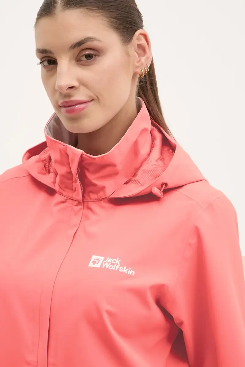 giacca da esterno Trailtime 2L colore arancione A63902 Rosa miniatura 4