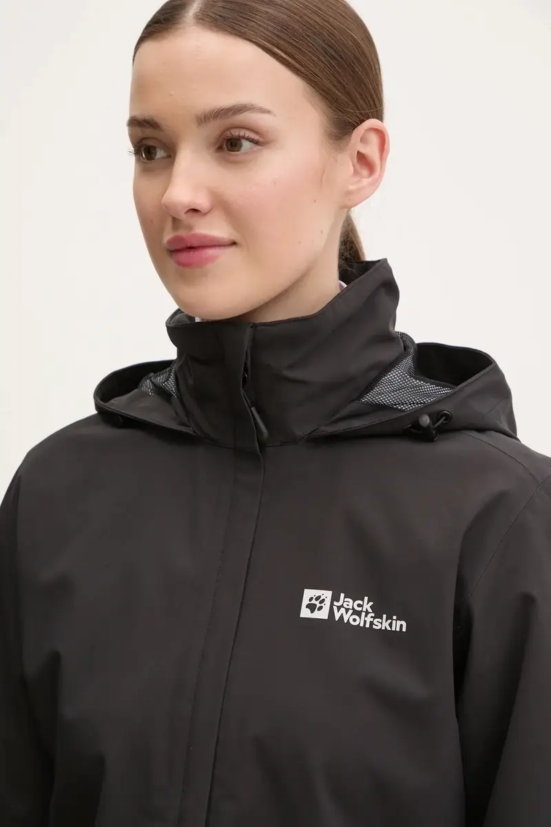 giacca da esterno Trailtime 2L colore nero A63902 miniatura 4