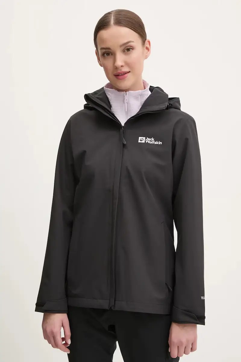 giacca da esterno Trailtime 2L colore nero A63902