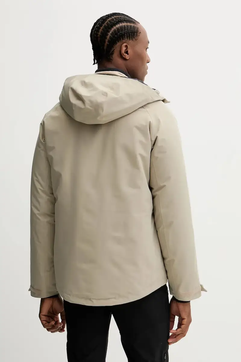 giacca da sci imbottita ICECAPE colore beige A65299 miniatura 3