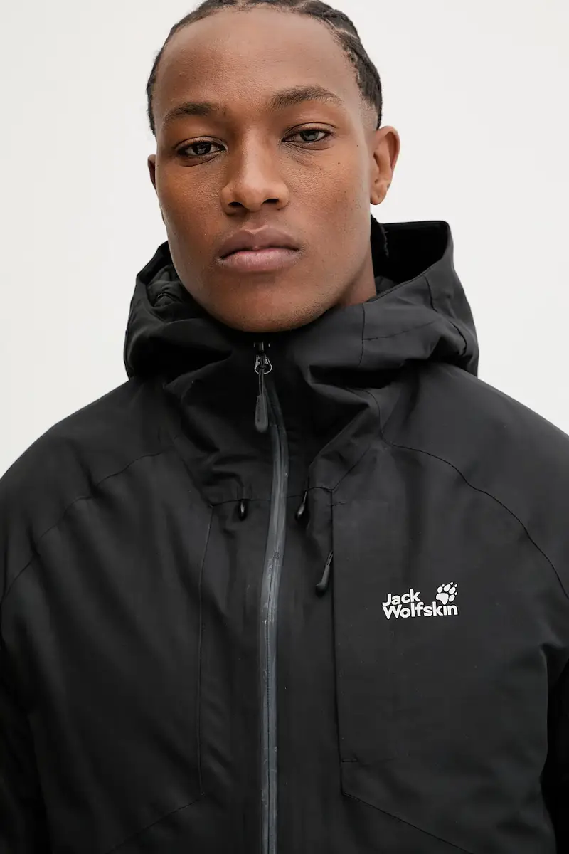 giacca da sci imbottita ICECAPE colore nero A65299 miniatura 4