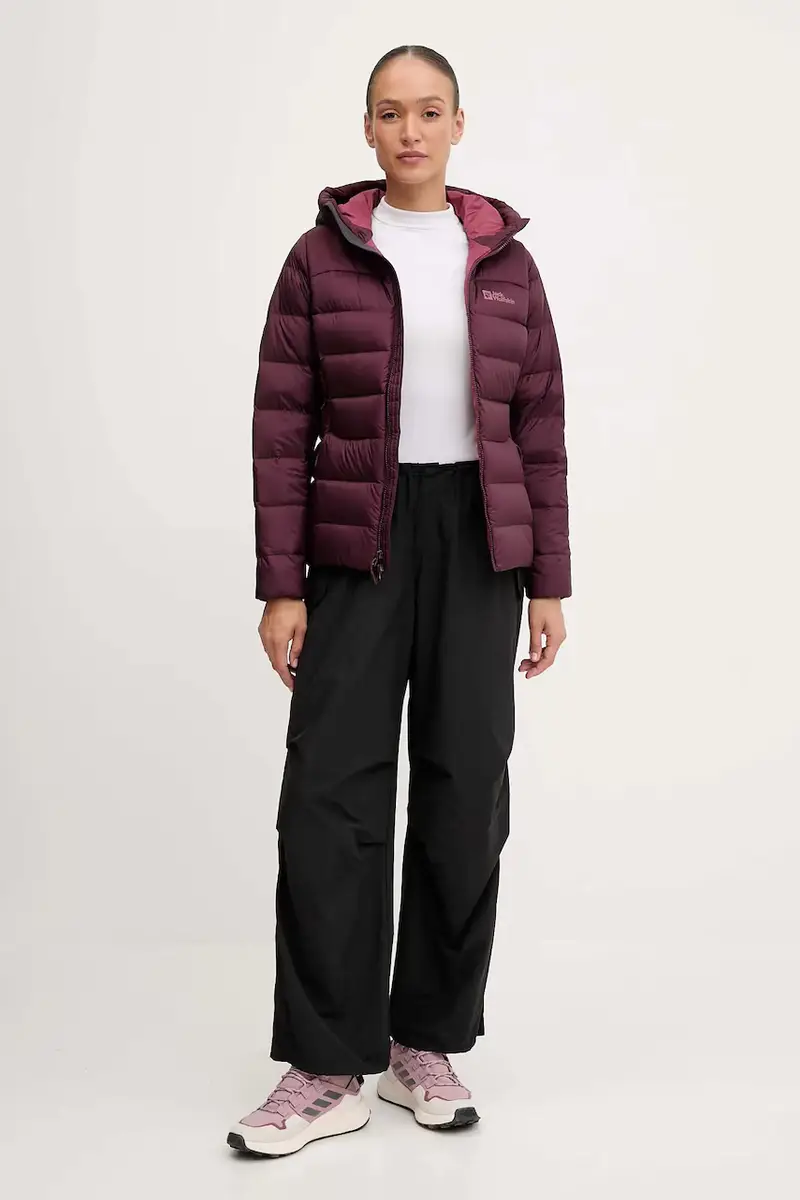 giacca da sci imbottita Nebelhorn colore violetto A61829 miniatura 2