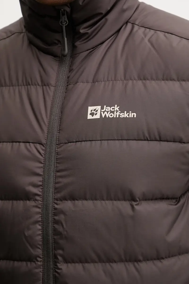 gilè sportivo imbottito Ather colore blu navy 1207691 Marrone miniatura 5