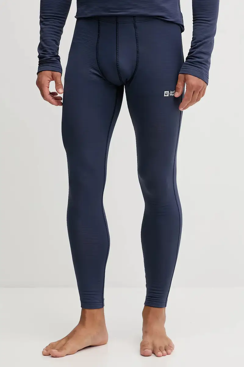 leggings funzionali Infinite Warm colore verde A60324 Blu