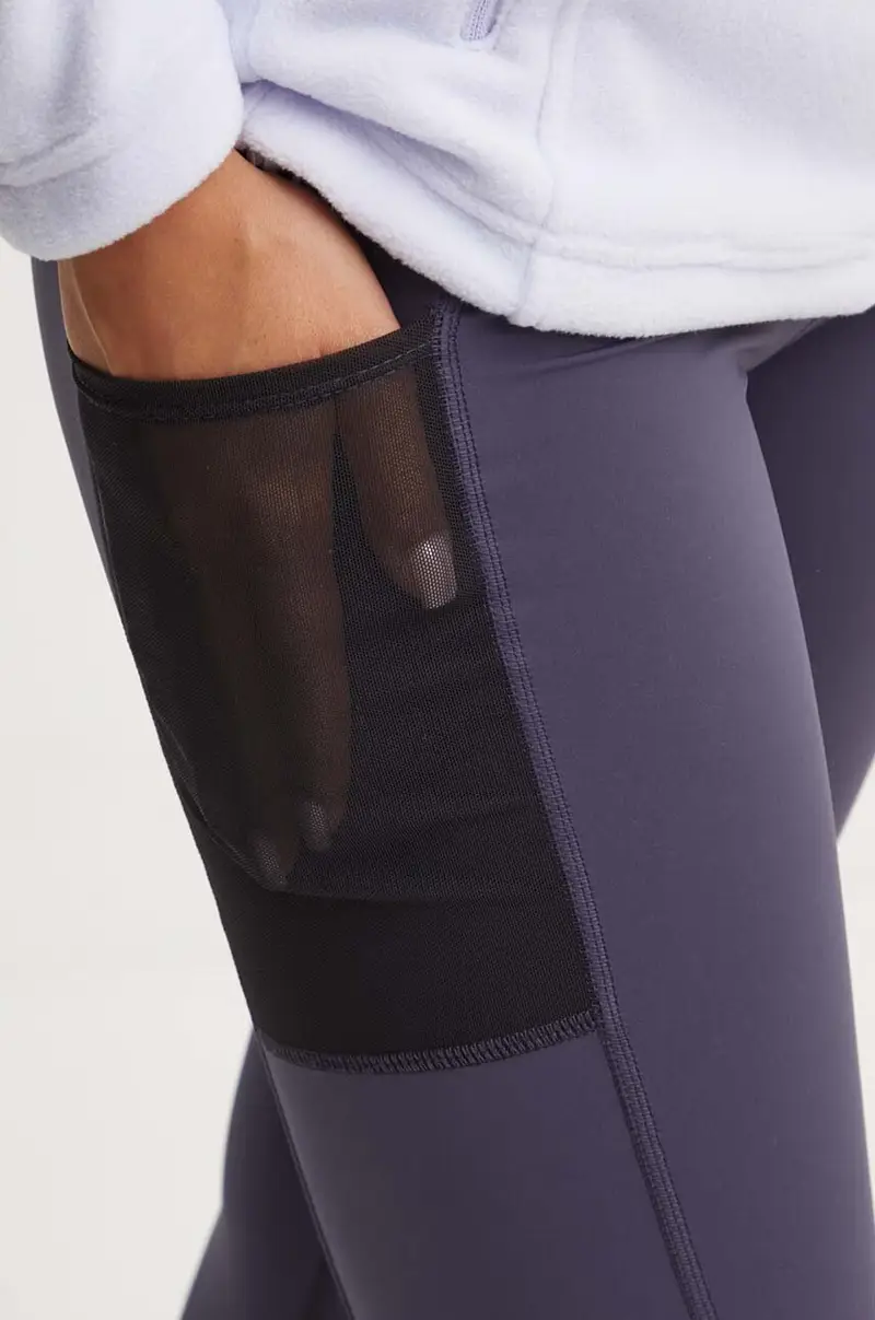 leggins sportivi Klintal donna colore grigio 1508901 miniatura 4