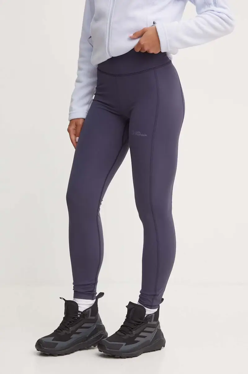 leggins sportivi Klintal donna colore grigio 1508901