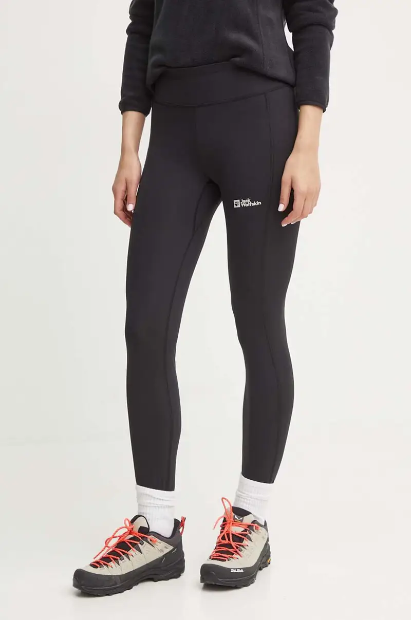 leggins sportivi Klintal donna colore nero 1508901