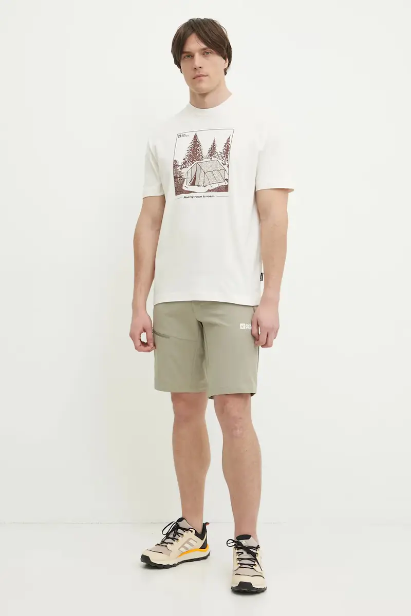 pantaloncini da esterno Pico Trail colore beige A63908 miniatura 2