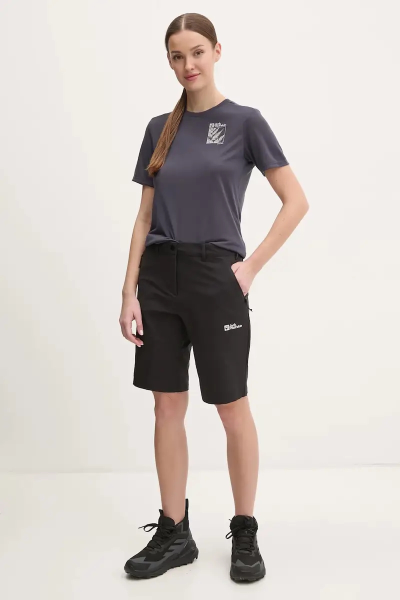 pantaloncini da esterno Pico Trail colore nero A63909 miniatura 2