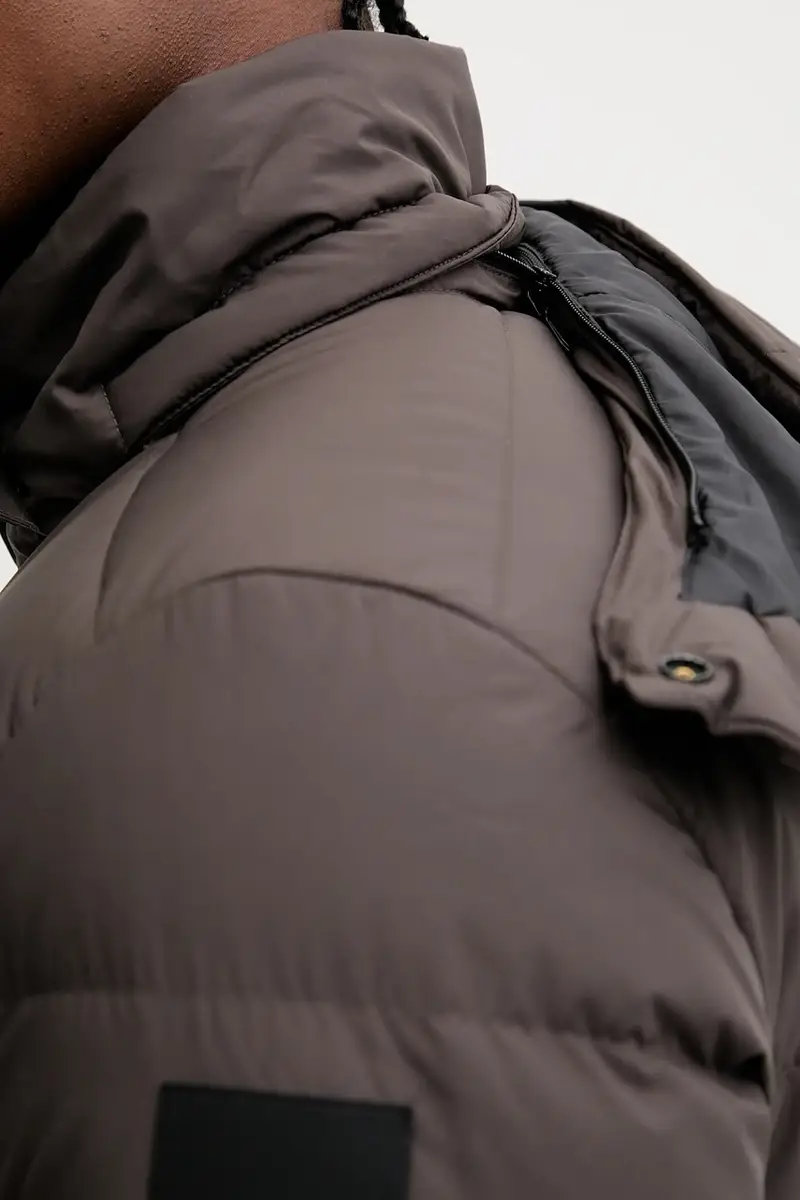 piumino Colonius uomo colore grigio 1207431 Marrone miniatura 5