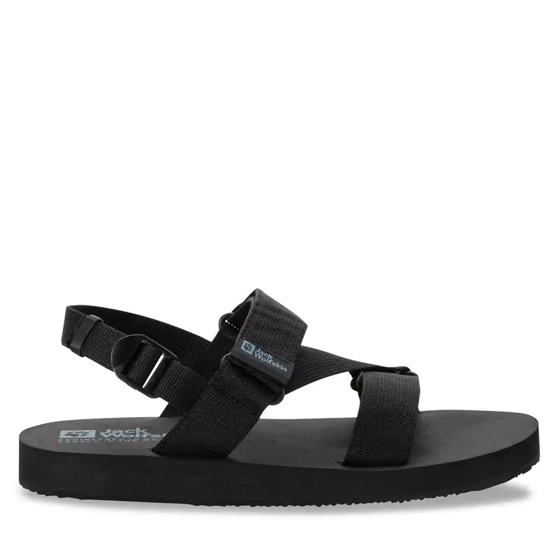 Sandali Jack Wolfskin Urban Entdeckung Belt Sandal 4056711 Nero