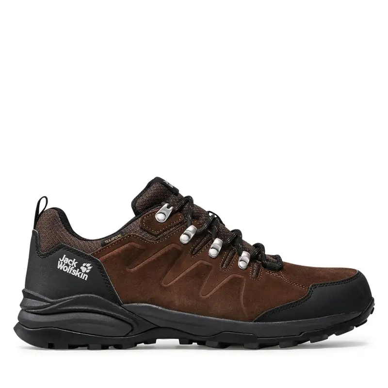 Scarpe da trekking Jack Wolfskin Refugio Texapore Low M 4049851 Marrone