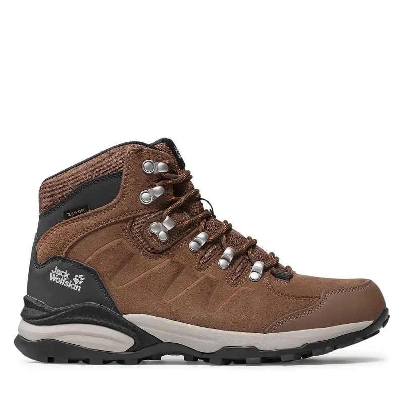 Scarpe da trekking Jack Wolfskin Refugio Texapore Mid W 4050871 Marrone