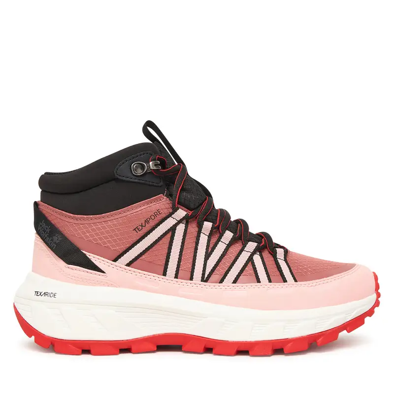 Scarpe da trekking Jack Wolfskin Wild Hike Texapore Mid A65580 Rosa