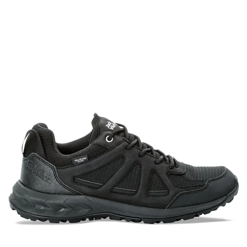 Scarpe da trekking Jack Wolfskin Woodland 2 Texapore Low W 4051341 Nero