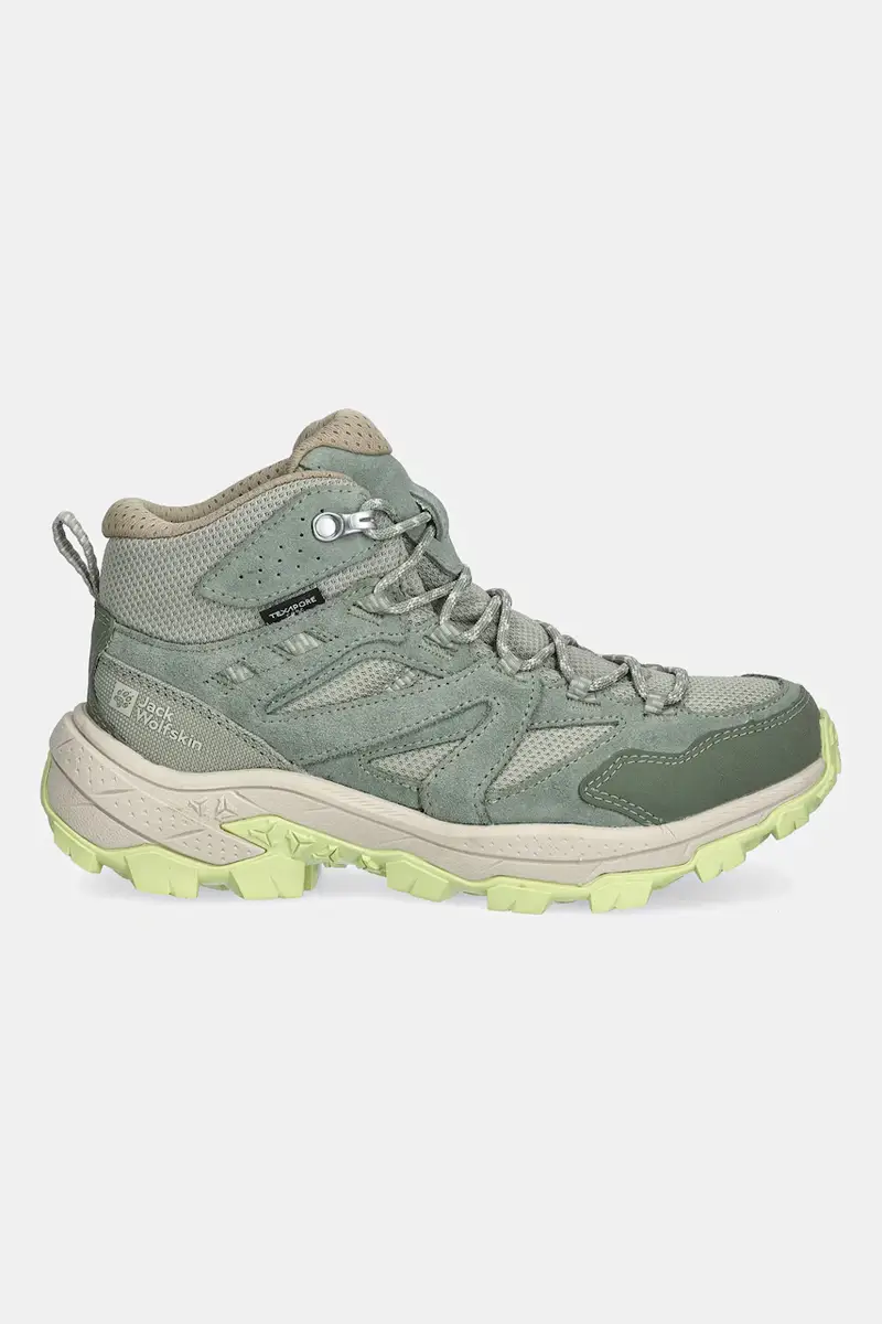 scarpe Vojo Tour Texapore Mid Verde miniatura 2