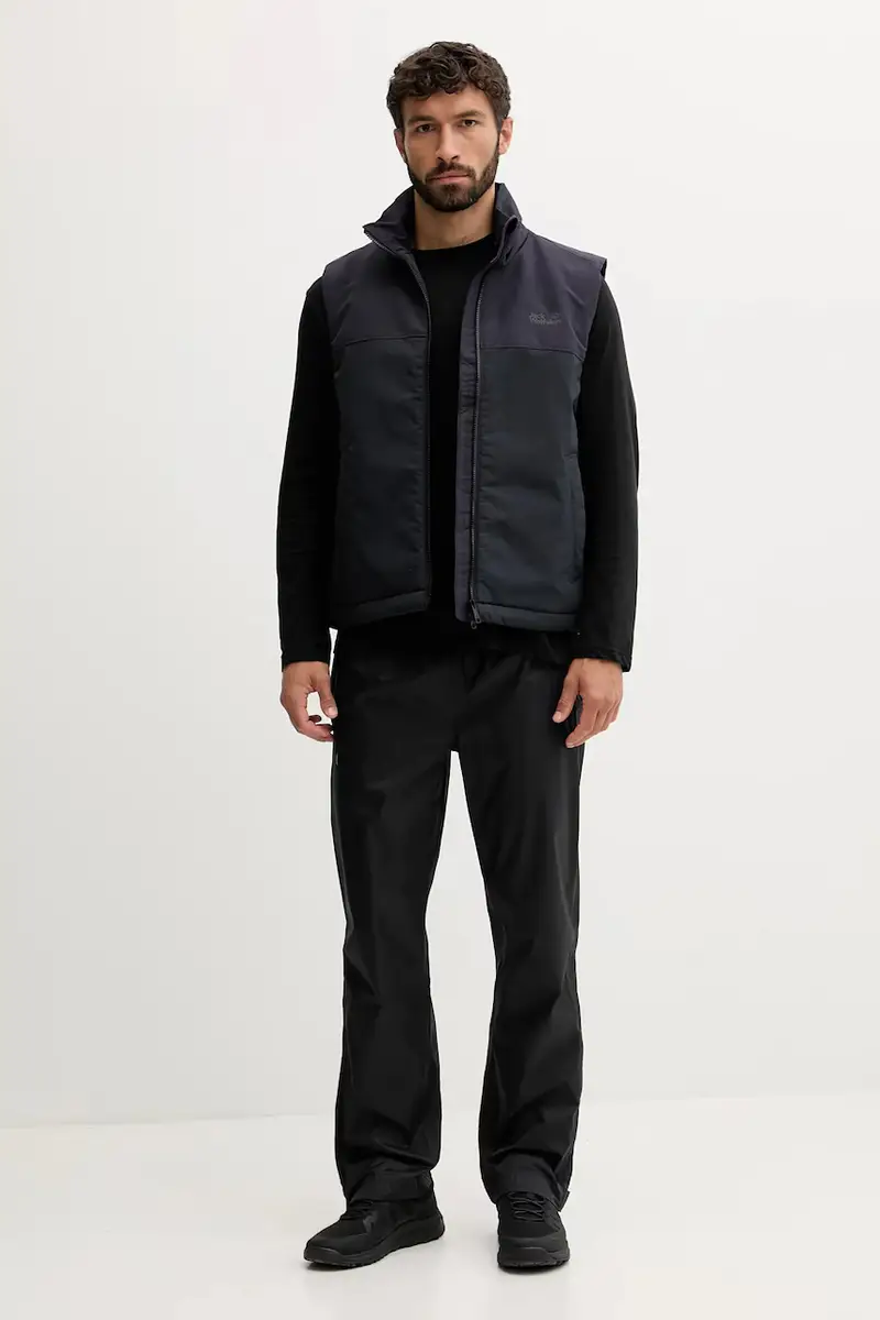 smanicato GLACIER SHIELD VEST colore blu navy A65025 miniatura 2