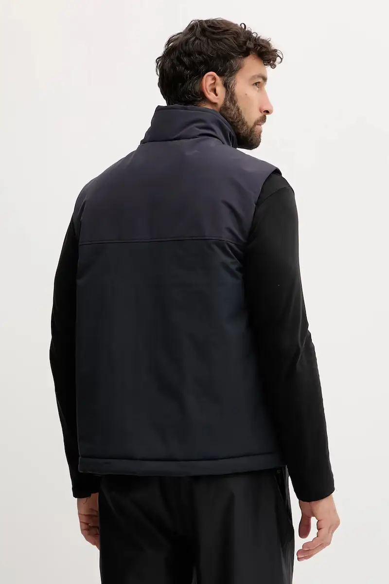 smanicato GLACIER SHIELD VEST colore blu navy A65025 miniatura 3