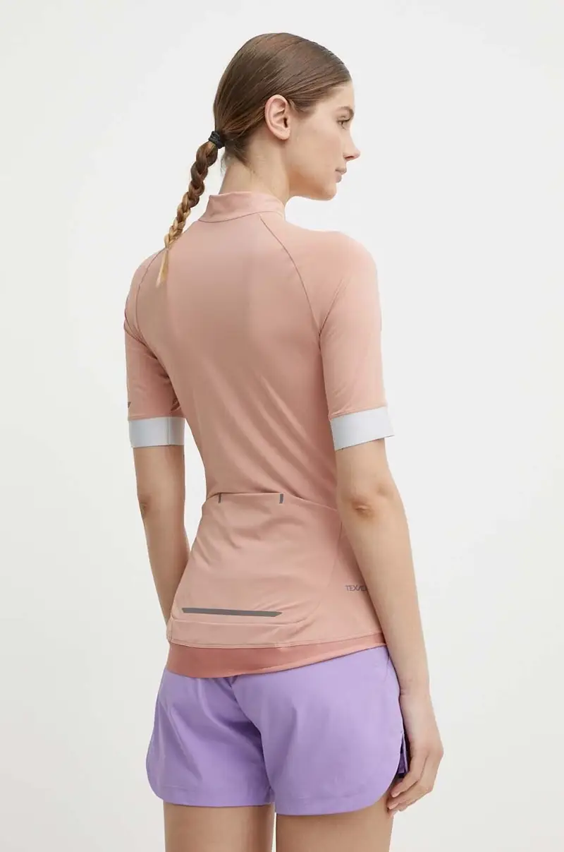 t-shirt da ciclismo Gravex colore rosa miniatura 3