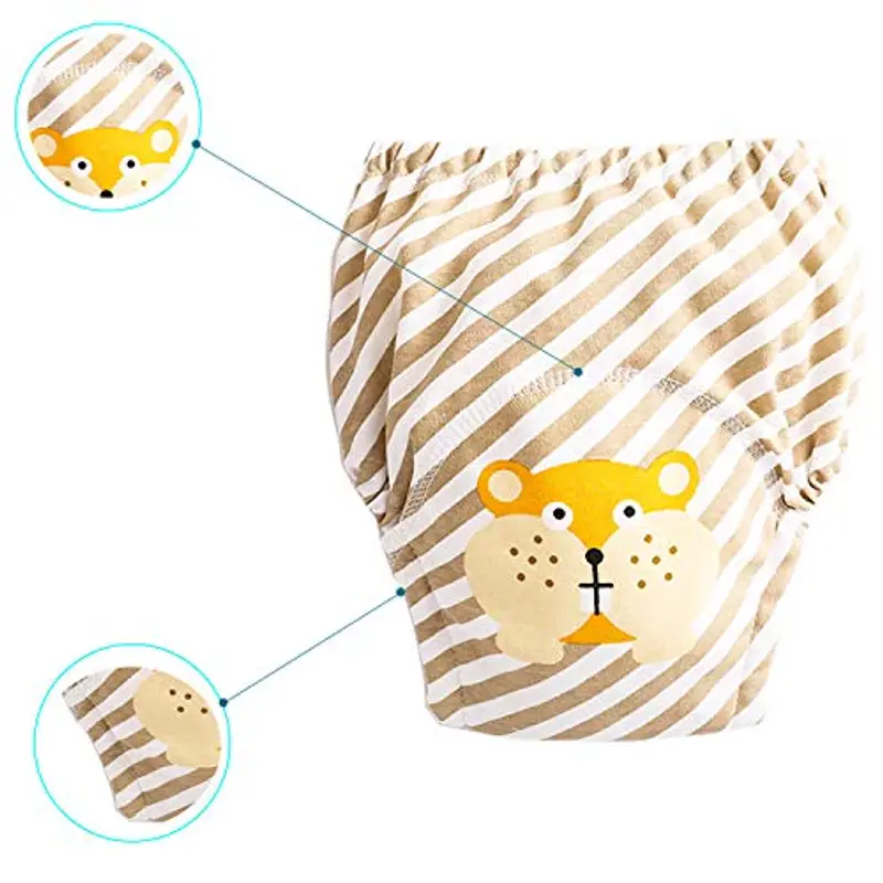 JackLoveBriefs Mutandine Apprendimento Bambini Intima per Bambini Cotone 2-3 Anni Multicolore?Dimensione: 90 miniatura 2