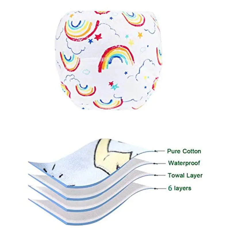 JackLoveBriefs Mutandine Apprendimento Bambini Intima per Bambini Cotone 2-3 Anni Multicolore?Dimensione: S miniatura 3