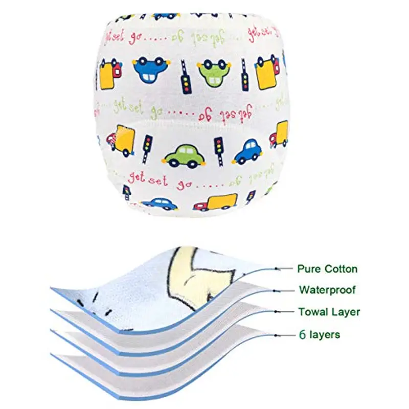 JackLoveBriefs Mutandine Apprendimento Bambini Intima per Bambini Cotone 2-3 Anni Multicolore?Dimensione: S miniatura 3