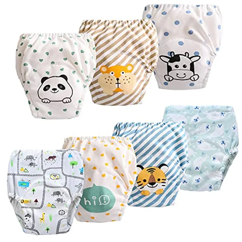 JackLoveBriefs Mutandine Apprendimento Bambini Intima per Bambini Cotone 4-5 Anni Multicolore?Dimensione:110