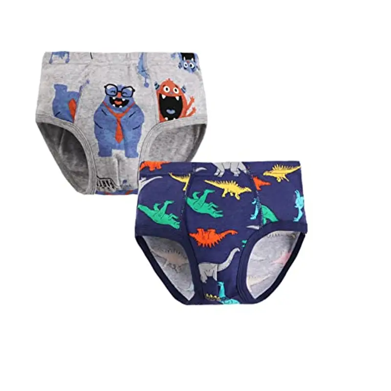 JackLoveBriefs Slip Bambino Ragazzo Mutande in Cotone 2-3 Anni, Pacco da 9, Multicolore, Dimensione: 100 miniatura 3