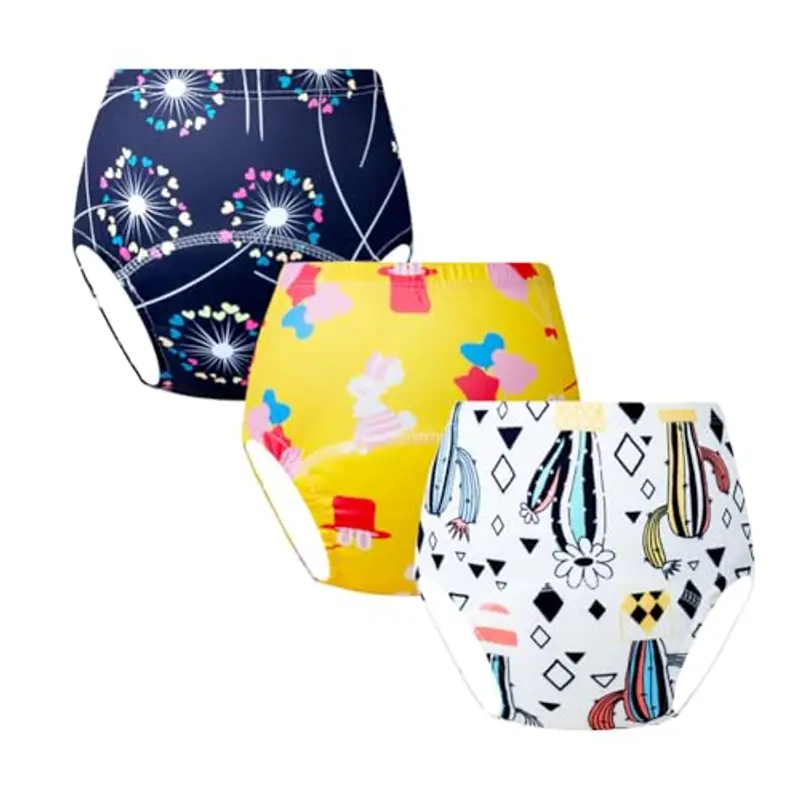 JackLoveBriefs Unisex Bambino Mutandine di Apprendimento 2-3 Anni Multicolore, Confezione da 10 miniatura 3