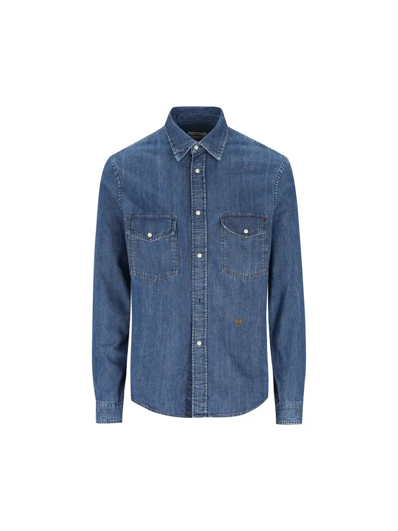 Camicia In Denim BLU