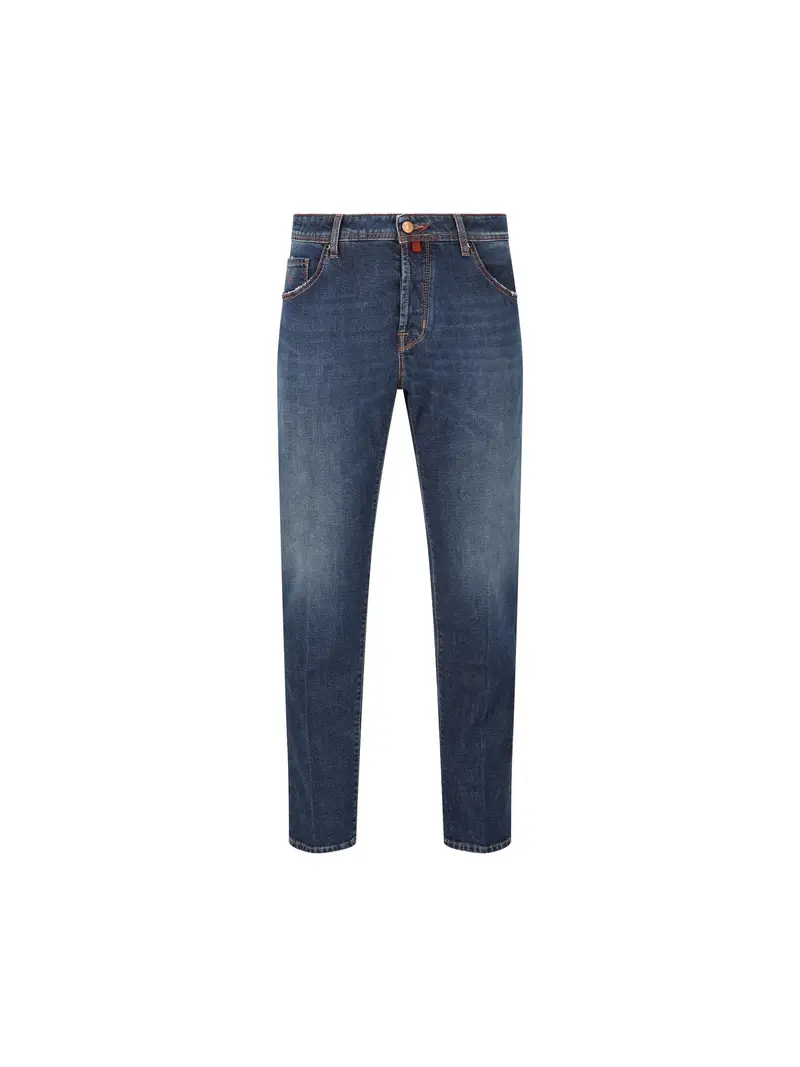 Jeans In Cotone BLU