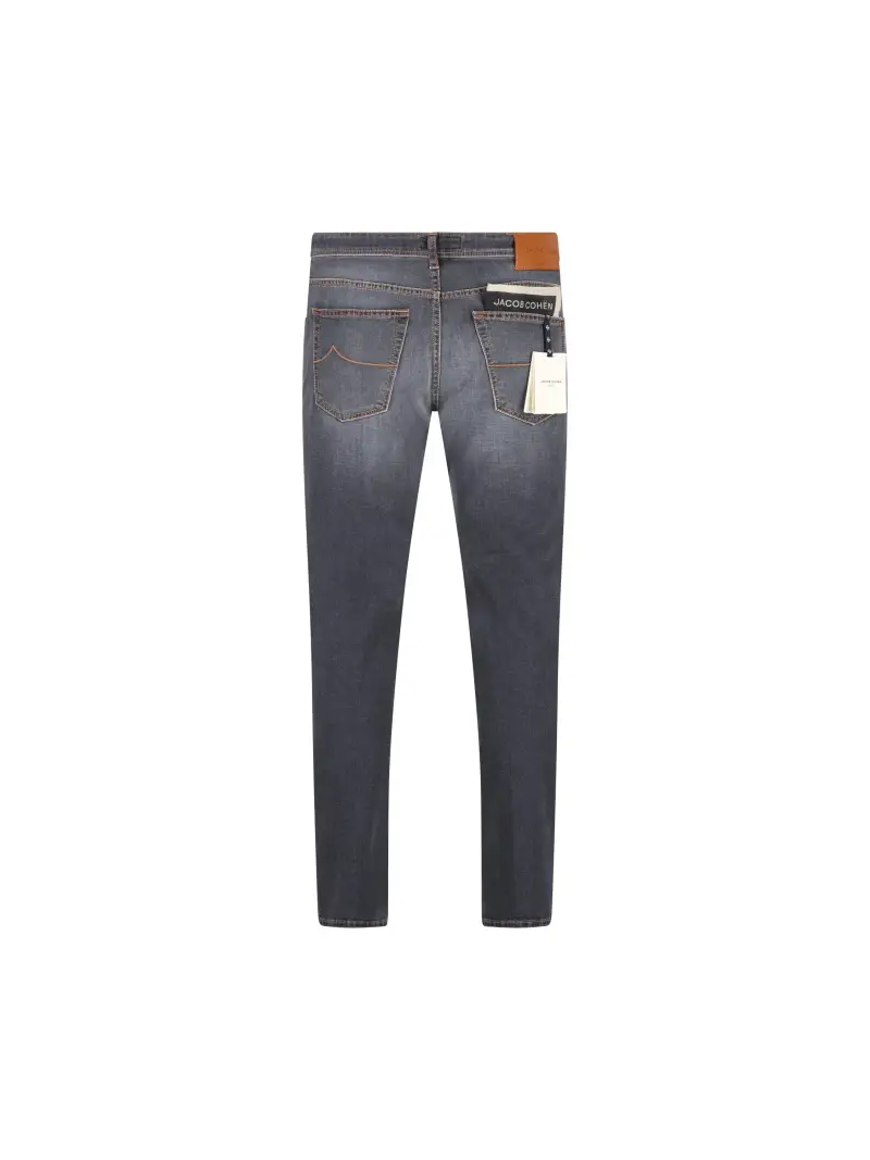 Jeans In Cotone BLU miniatura 2
