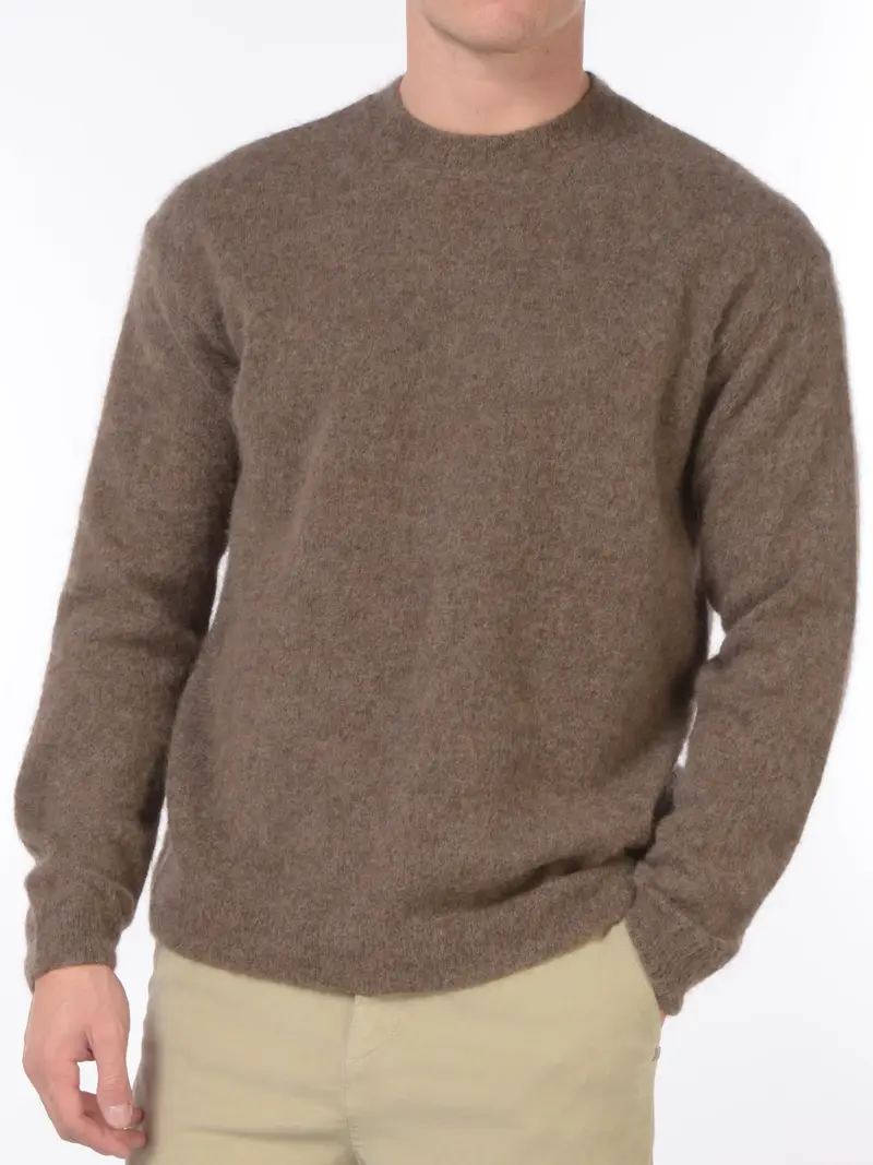 maglia da uomo Jacob Cohen girocollo in alpaca Grigio miniatura 2