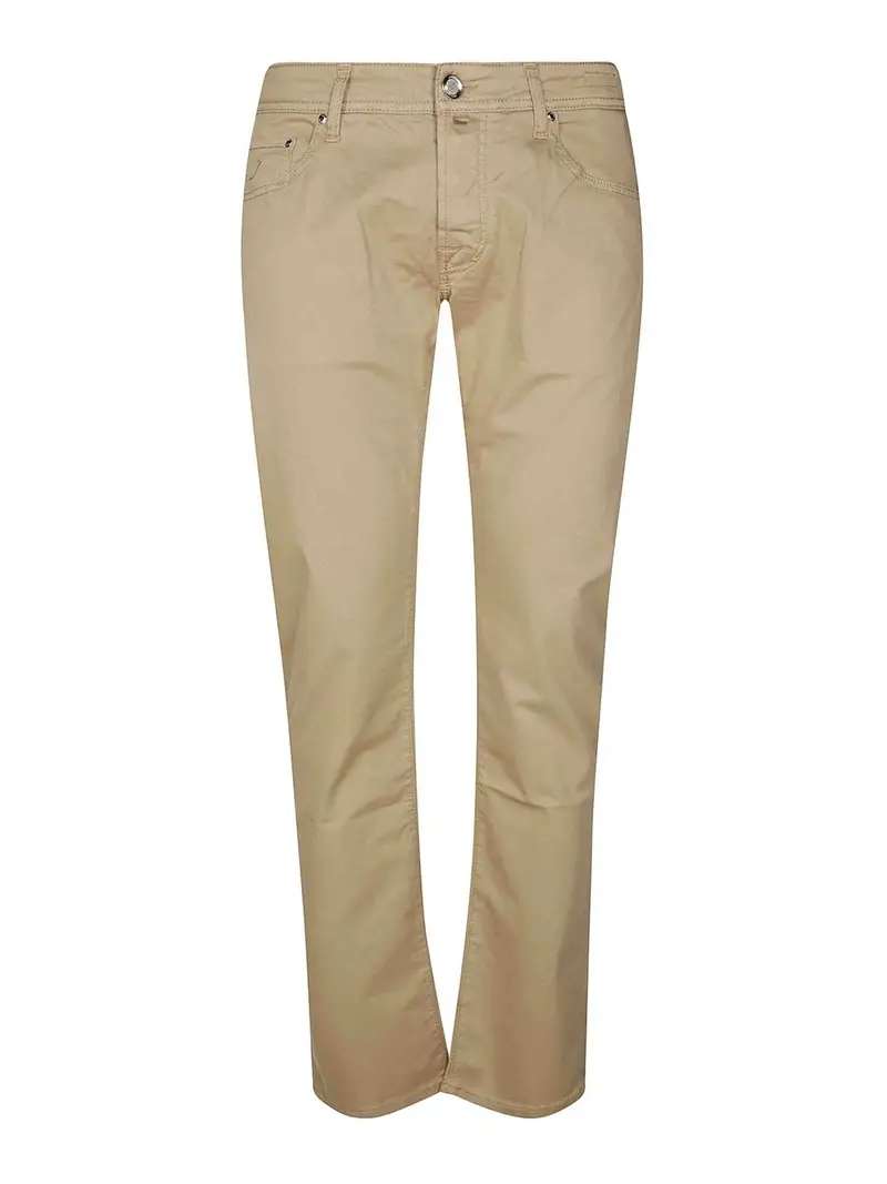 Pantalone 5pkt slim fit nick Beige