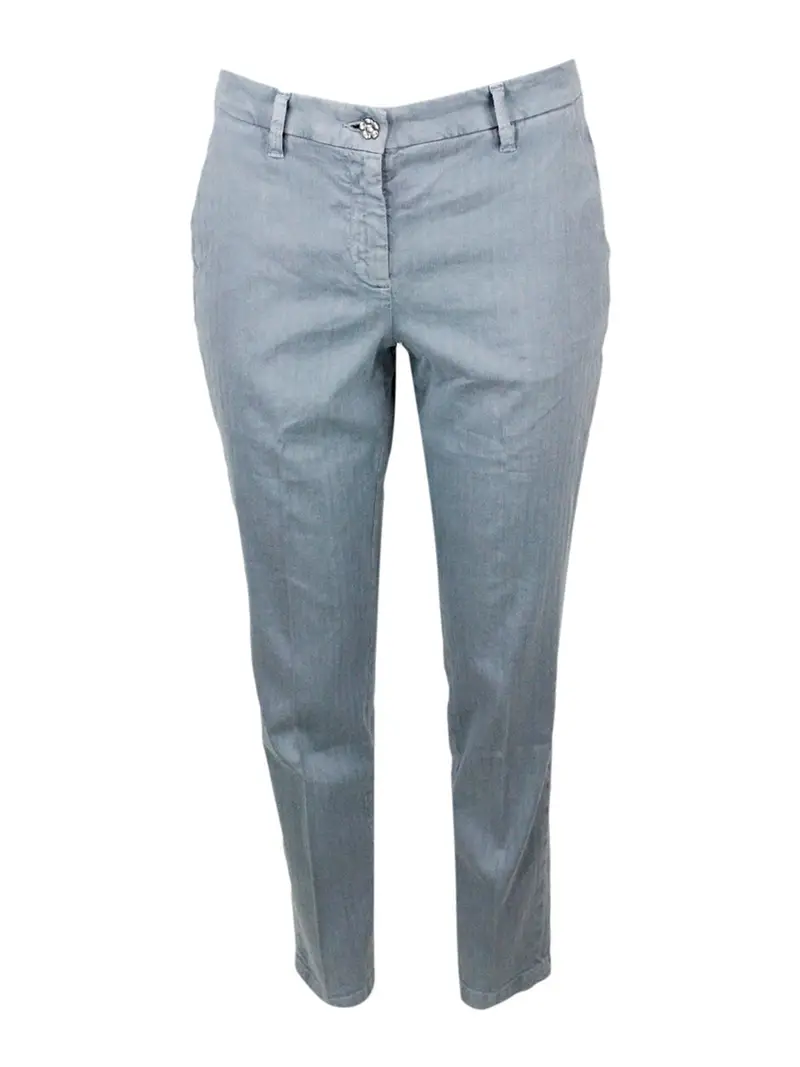 Pantalone Jacob Cohen azzurro
