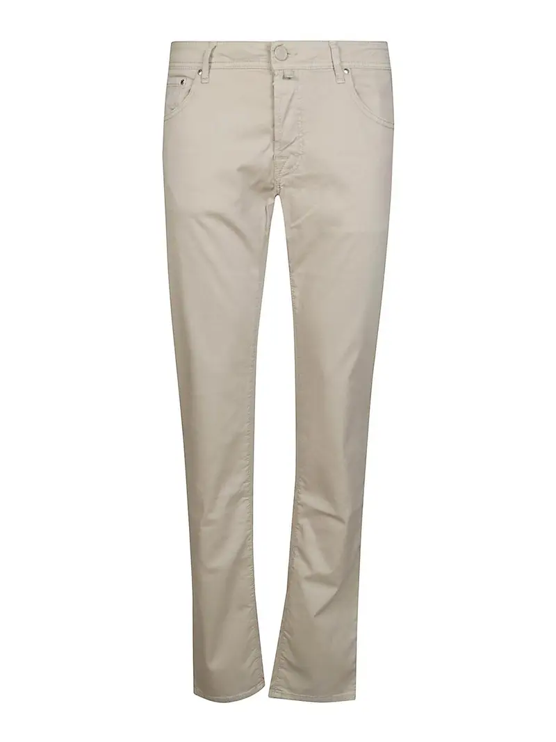 Pantaloni casual Crema