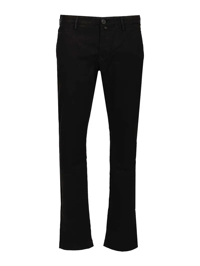 Pantaloni chino-fit slim Nero