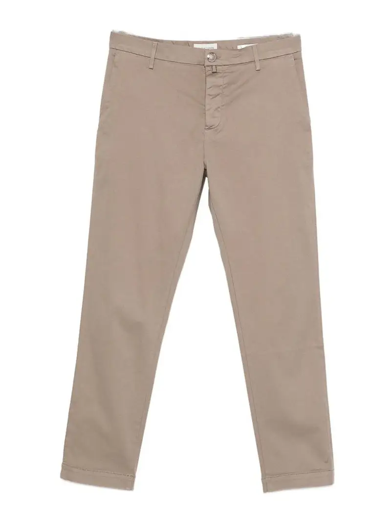 Pantaloni Con Dettaglio Bottoni Beige